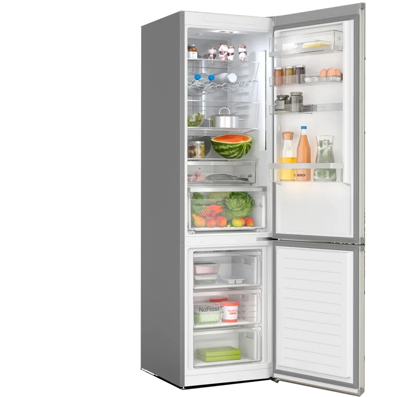 Bosch KGN39EIBF Kühl-Gefrierkombination 366L Edelstahl NoFrost EEK C