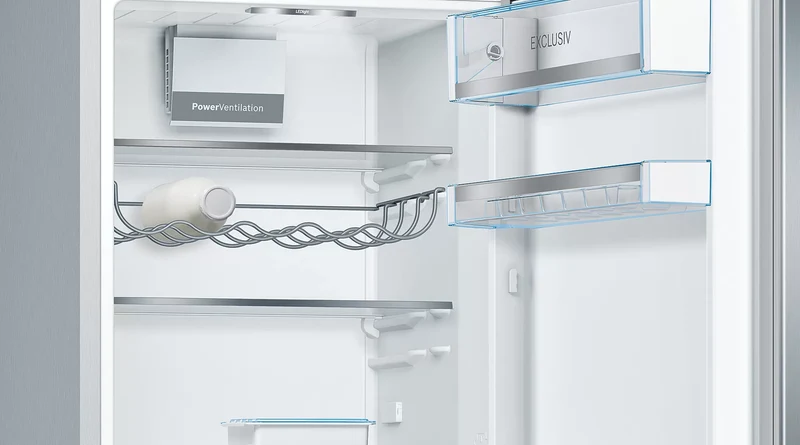 Bosch KGE36EICP Kühl-Gefrierkombination 308L Edelstahl LowFrost EEK C