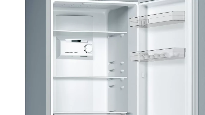 Bosch Serie 2 KGN33NLEB Kühl-Gefrierkombination 289L Edelstahl-Optik NoFrost EEK E