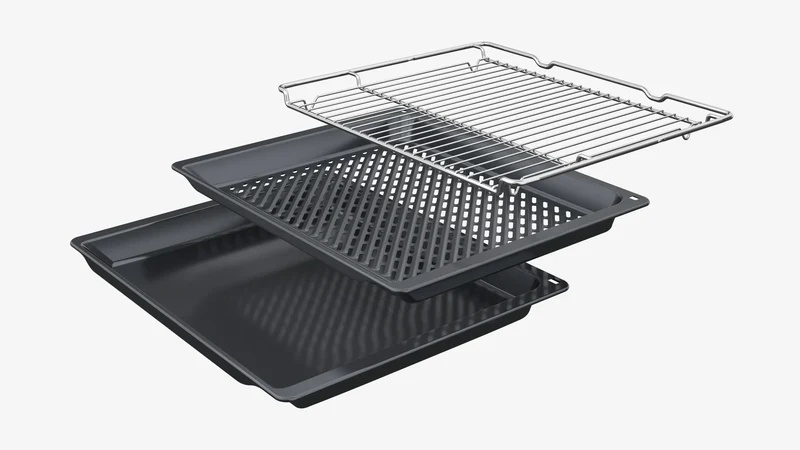 Bosch Serie 8 HBG7241B2 Einbau-Backofen Schwarz Pyrolyse EEK A+