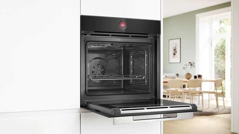 Bosch Serie 8 HBG7241B2 Einbau-Backofen Schwarz Pyrolyse EEK A+