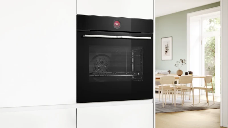 Bosch Serie 8 HBG7241B2 Einbau-Backofen Schwarz Pyrolyse EEK A+