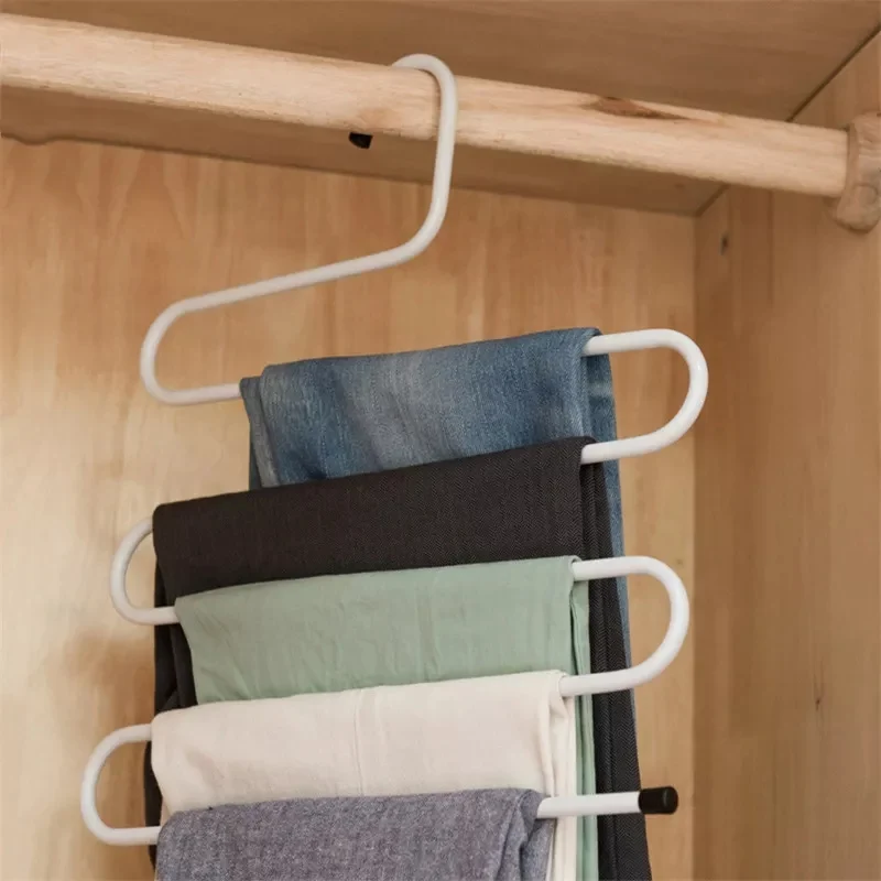 S Type Trouser Hanger Steel
