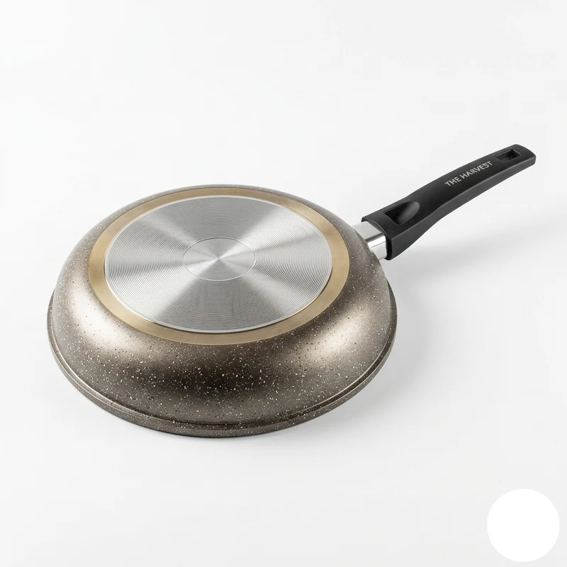 15 PCS Cookware Set Non Stick Marble Brown