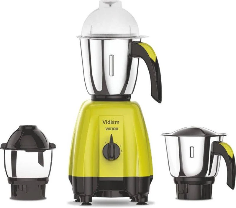 Vidiem Victor 600W Mixer Grinder 3 Jars