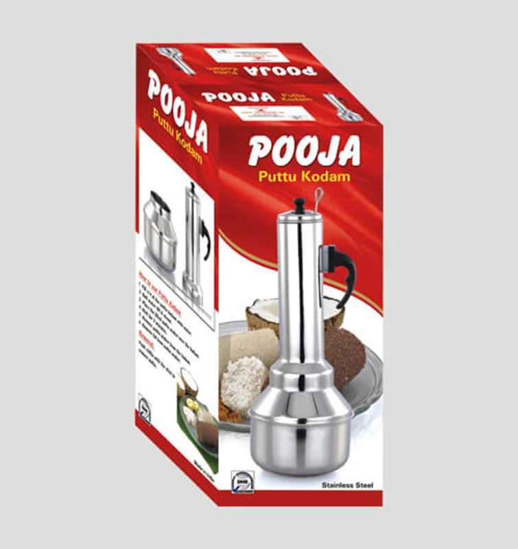 Stainless Steel Puttu Maker Kudam