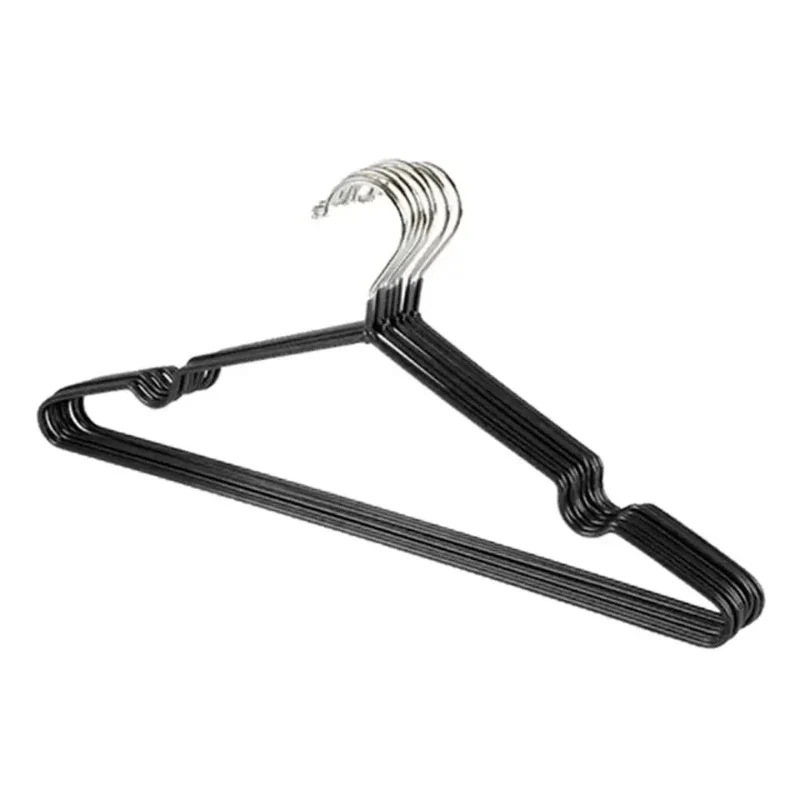 Metal PVC Coated Cloth Hanger 10PCS