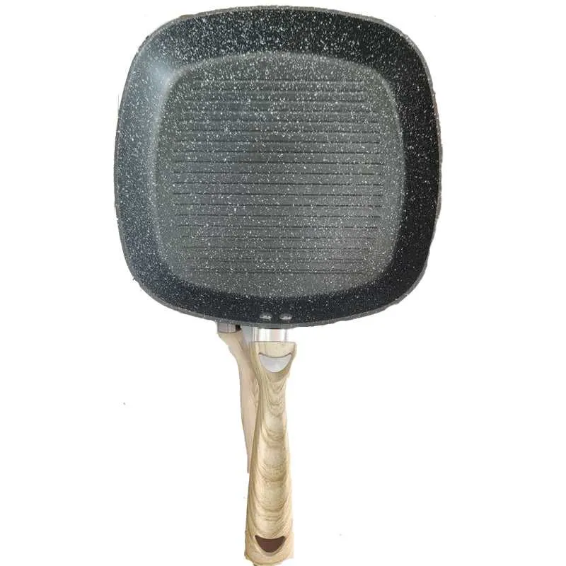 Non Stick Granite Stone Grill Pan 28 cm