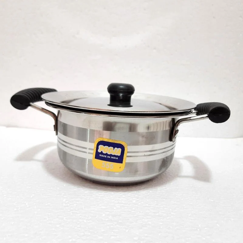 Stainless Steel Cooking Pot with Lid