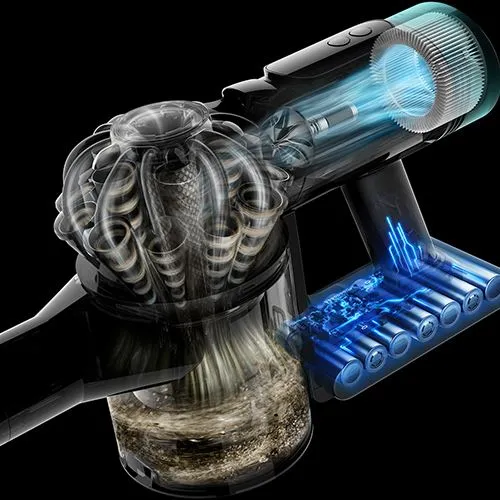 Dyson V10 Konical Akku-Staubsauger – Schwarz | Kupfer