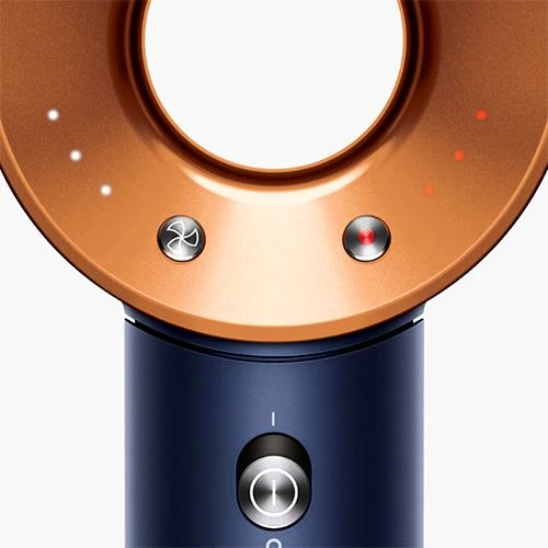 Dyson Supersonic Haartrockner – Preußischblau | Kupfer