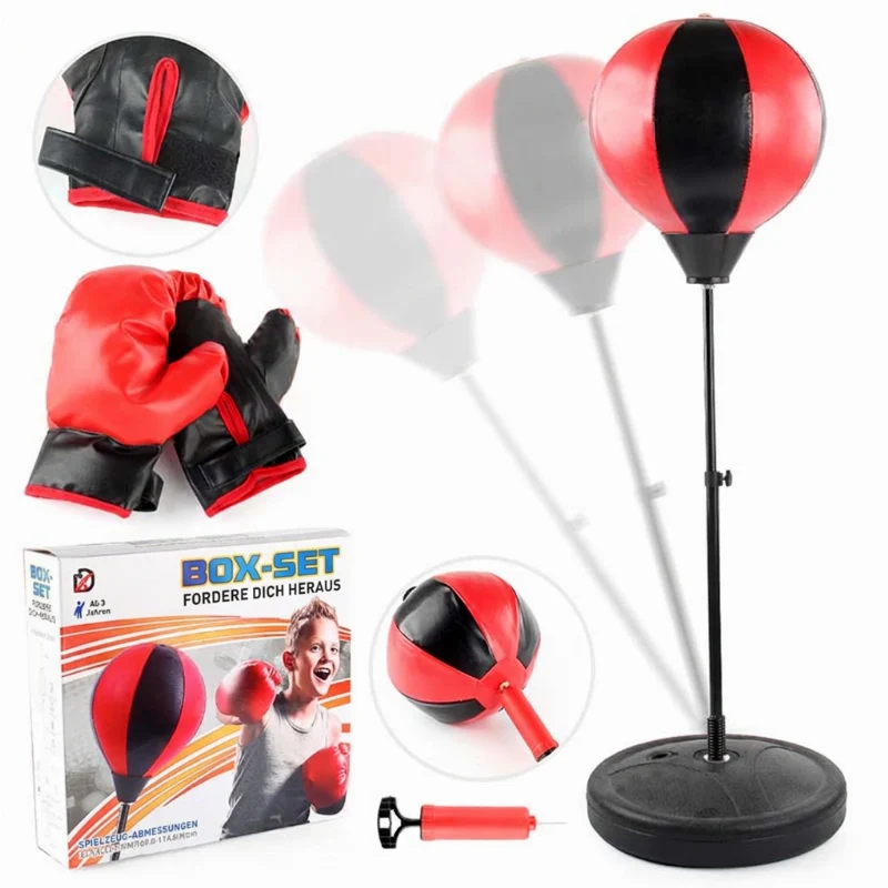🥊50% Rabatt!💪Stand-Boxsack Satz, stabil für Heim-Fitness-Training 🥋