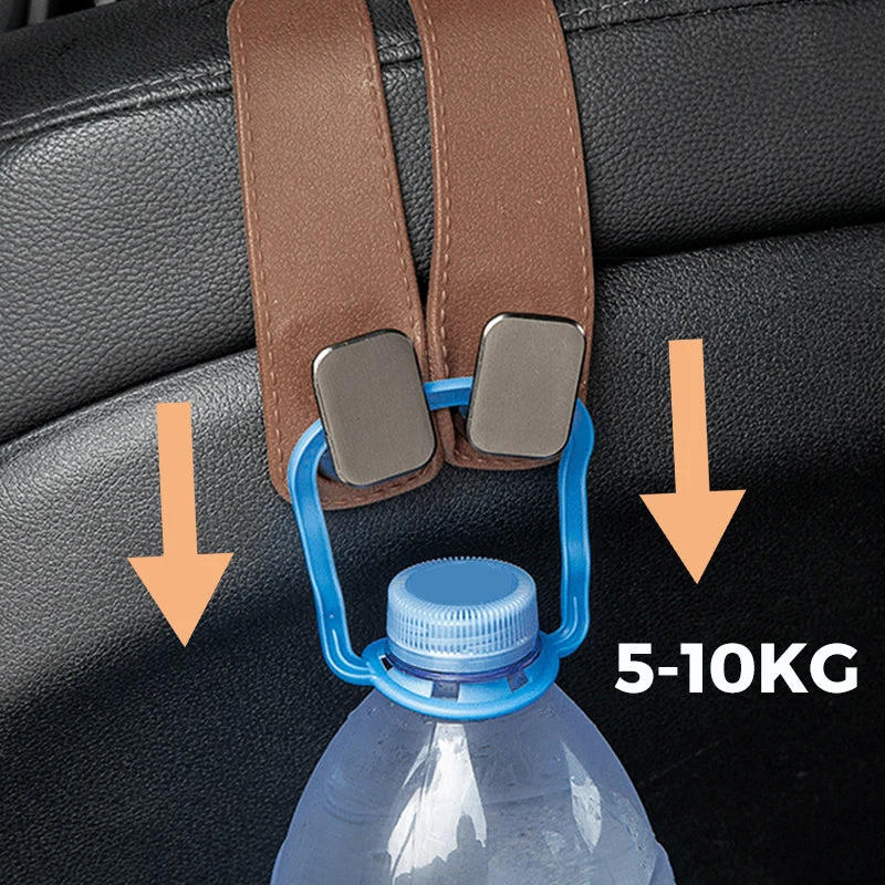 🚗 50 % RABATT! Organizer zum Einhängen an der Kopfstütze – Für Taschen und Einkäufe. Kein Herumrollen, sorgt für Ordnung auf den Sitzen. Einfach anzubringen. ✨