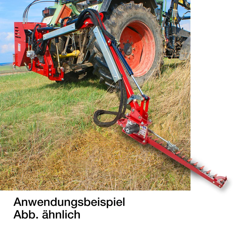 Heckenschere Schnittbreite 130cm Böschungsmulcher Mulcher Schere Balken Mähwerk