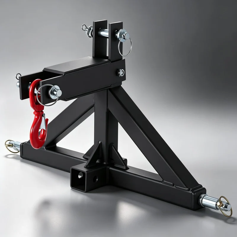 Dreipunkt-Adapter Kategorie 3-Punkt Schlepper Anhängerkupplung 4536Kg