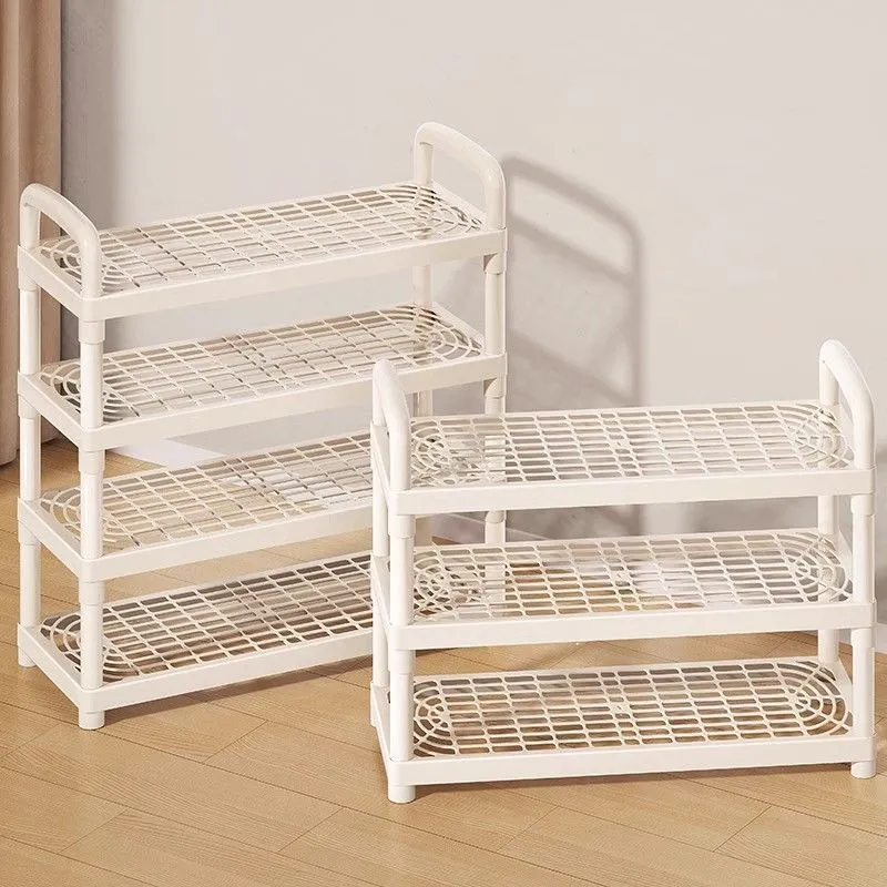 Schuhregal aus Metall mehrschichtig – klappbar, Montage ohne Werkzeug, platzsparend für Flur & Schlafzimmer