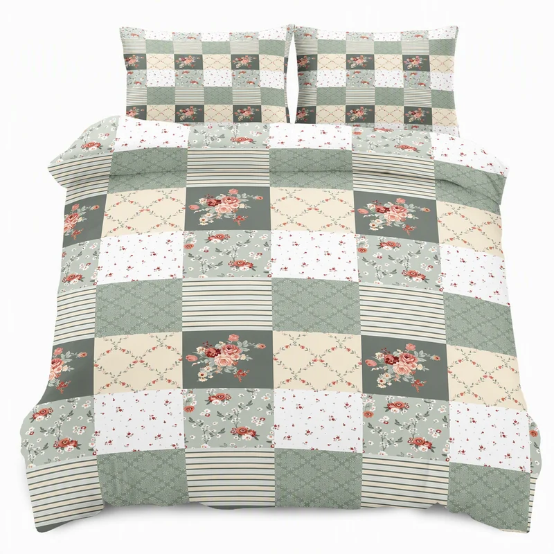 🛏️ 50% RABATT! 🌸 Bettwäsche mit Blumenmuster – Weich, gemütlich & ganzjährig ✨