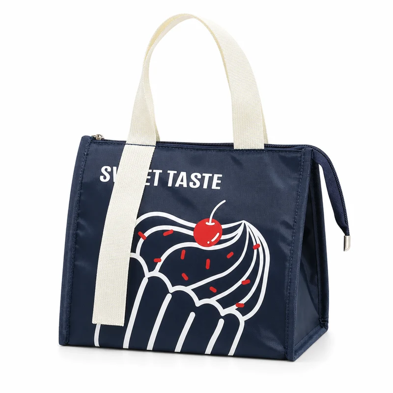 🍱 50 % RABATT! ✨ Isolierte, extra dicke Lunchtasche – Hält Speisen warm/kalt, wasserabweisend und geräumig
