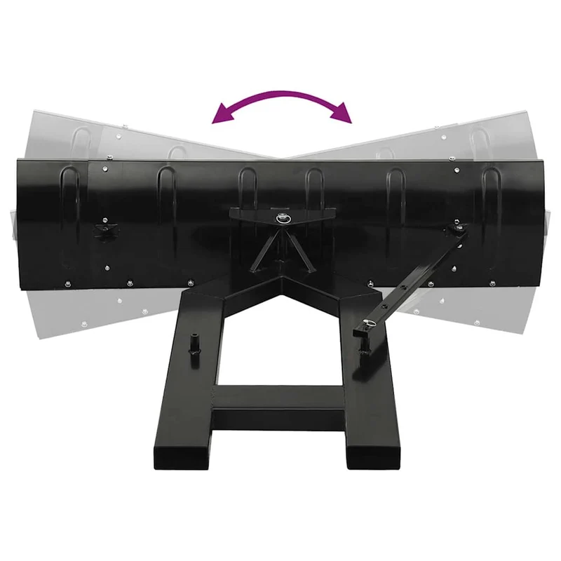 Schneeschild für Gabelstapler 150x38cm Stahlblech Räumschild Winkelverstellbar