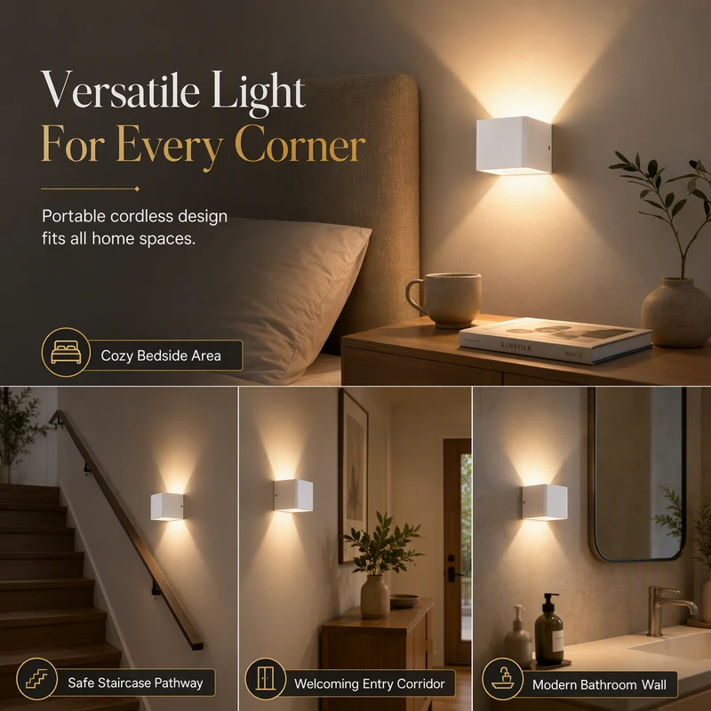 💡 50% RABATT! 🌧️ LED-Wandleuchte – Wasserdicht & modern für Innen & Außen ✨