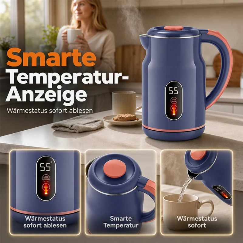 ☕ Wasserkocher mit intelligenter Temperaturregelung