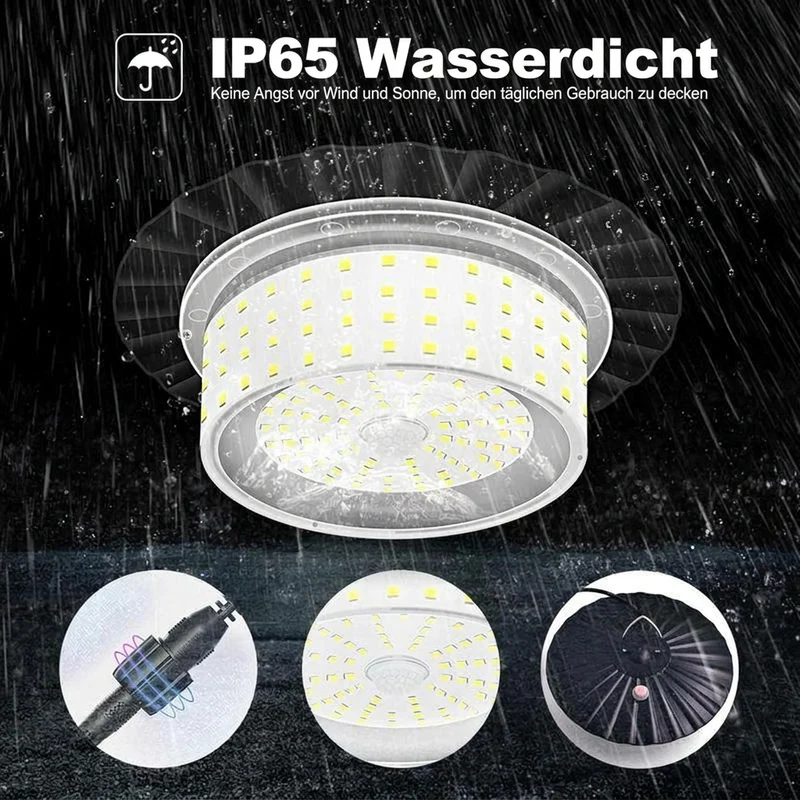 ☀️50% RABATT💡Verstellbares und wasserdichtes Solar-Hängeleuchten-Set