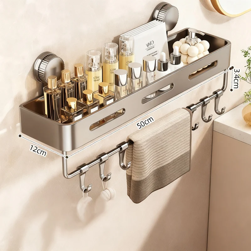 Saugnapf-Regal für Badezimmer, wandhängend
