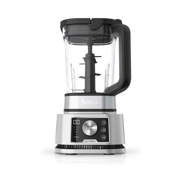 Ninja 1200W 3-in-1 Foodi Power Nutri Standmixer mit Smart Torque & Auto-iQ - Silber | CB350UK