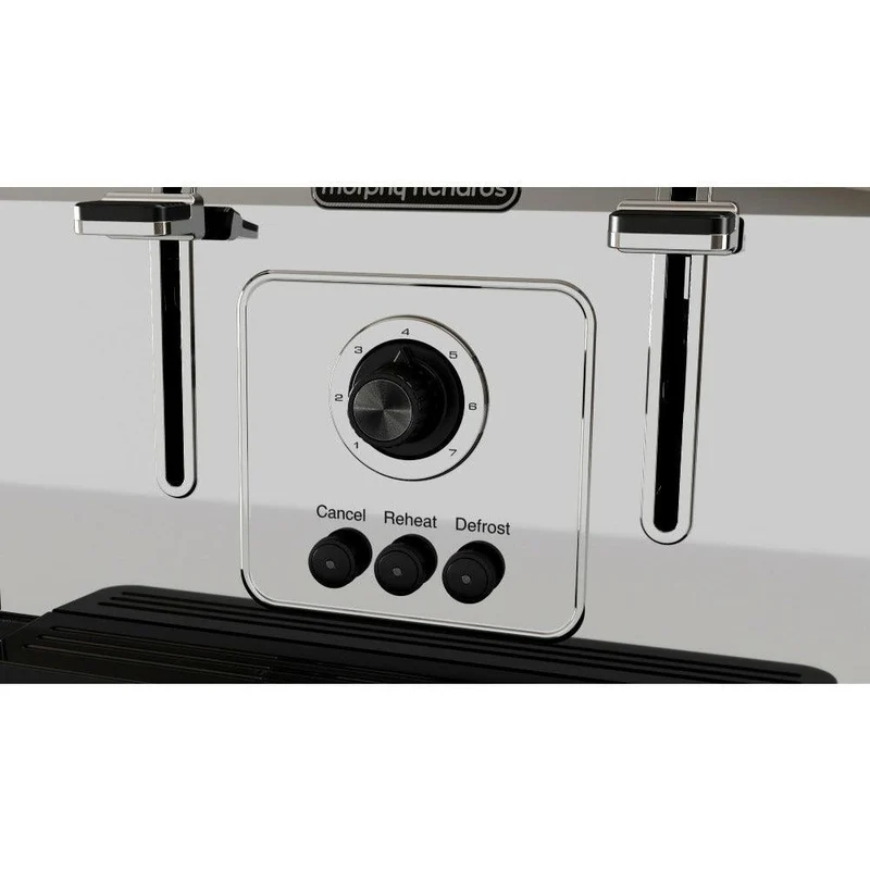 Morphy Richards 1800W 4 Slice Toaster - Schwarz | 240131