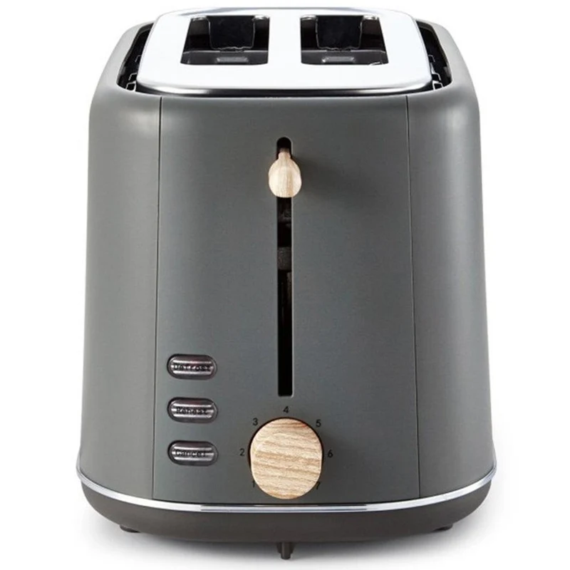 Tower Scandi 800W 2 Slice Toaster - Grau | T20027G