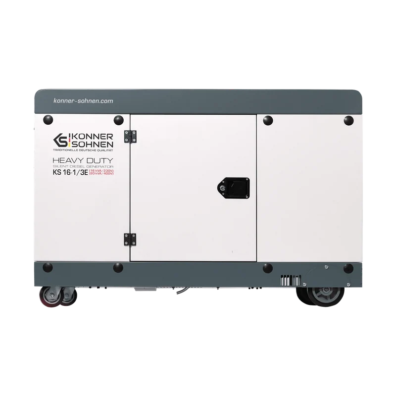 "Könner & Söhnen" Dieselgenerator KS 16-1/3E - 15/18kVA Nennleistung - Dieselmotor - 230/400V