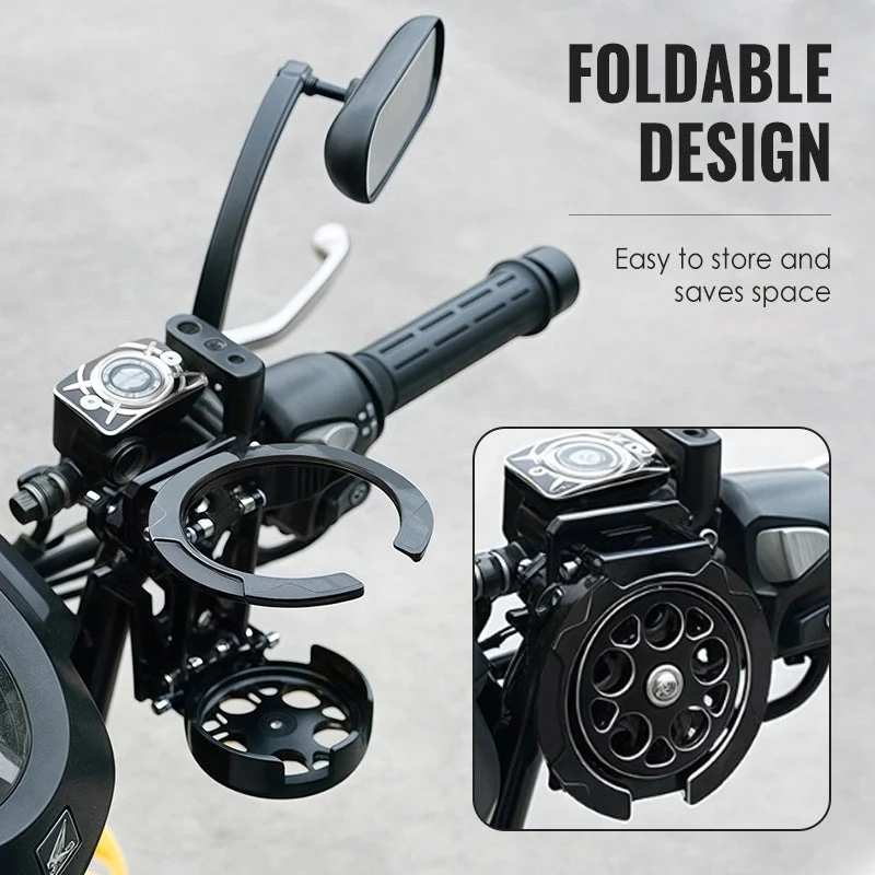 Fahrrad-Flaschenhalter, drehbarer Flaschenhalter, faltbare Becherhalterung mit verstellbarem Klappdesign, 360-Grad-Drehfunktion; geeignet für Erwachsene, Roller, Kinderwagen, Radfahren, Wandern, Reisen und Outdoor-Aktivitäten.