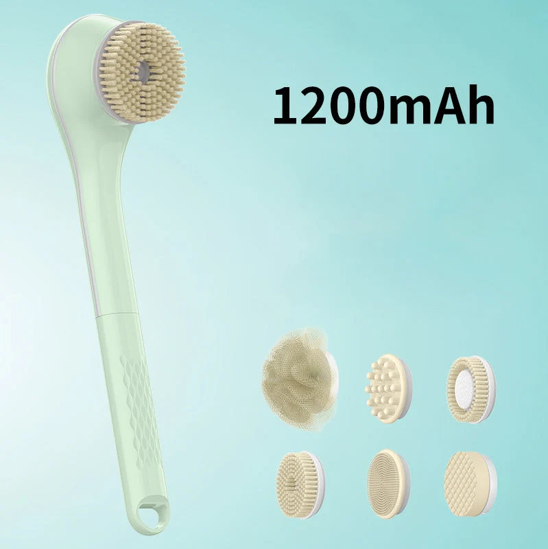 ✨ JETZT 50 % RABATT! !✨Elektrische Badebürste mit langem Griff zum Peeling