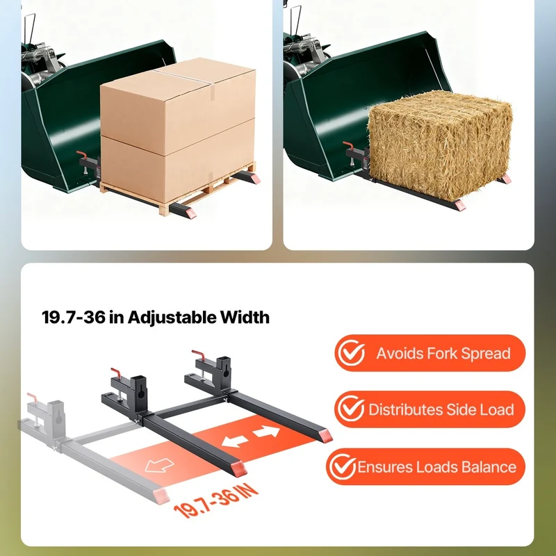 Palettengabel Tragkraft Gabelzinken Gabelträger Stabilisator
