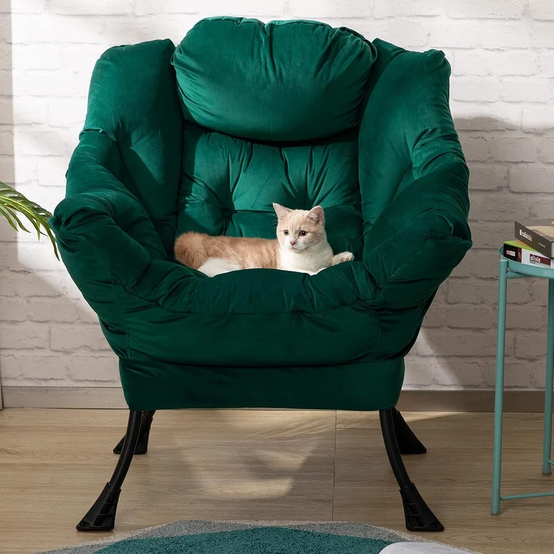 Ohrensessel Hocker Relaxsessel Wohnzimmer Schlafzimmer Arbeitszimmer