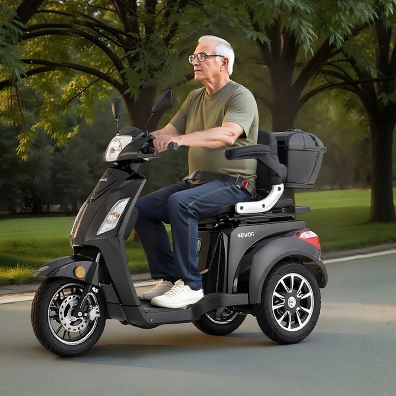 Elektromobil Seniorenmobil Dreirad 1000W 60V 35km Reichweite