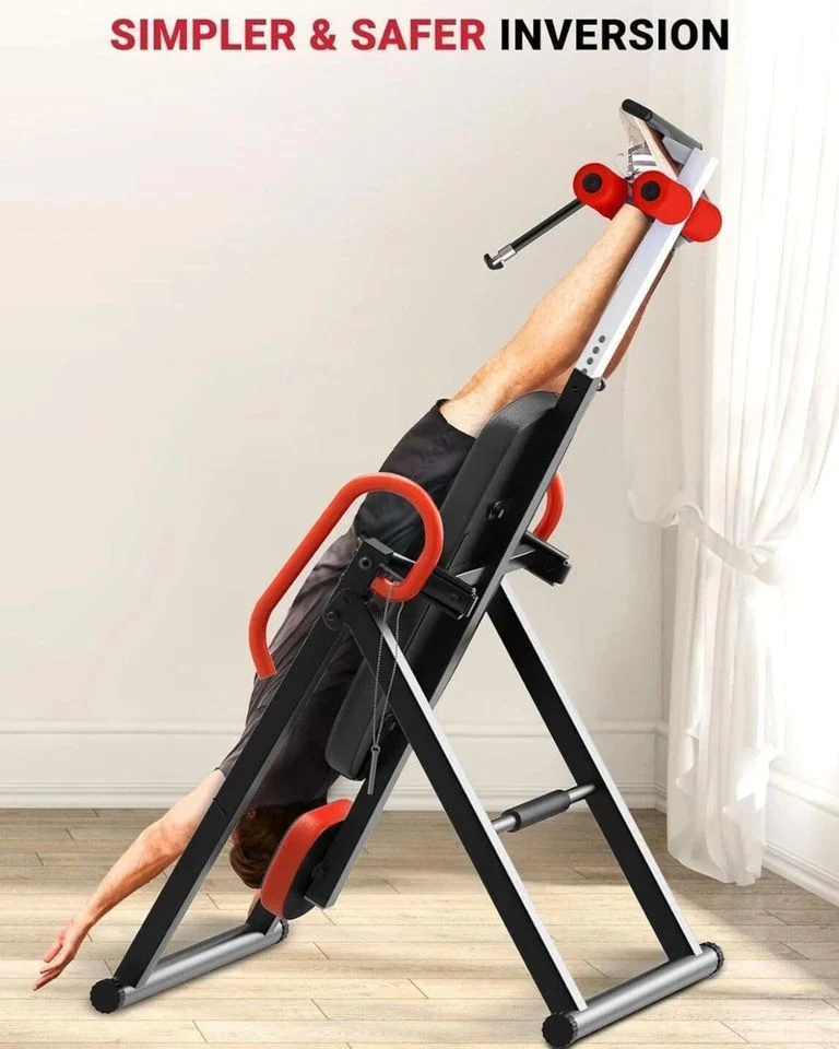 Inversionsbank Klappbar Rückentrainer Rückenstrecker Fitness Wirbelsäule