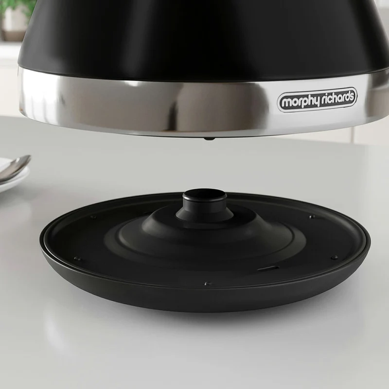 Morphy Richards 1.5L Venture Pyramid Wasserkocher - Schwarz | 100131