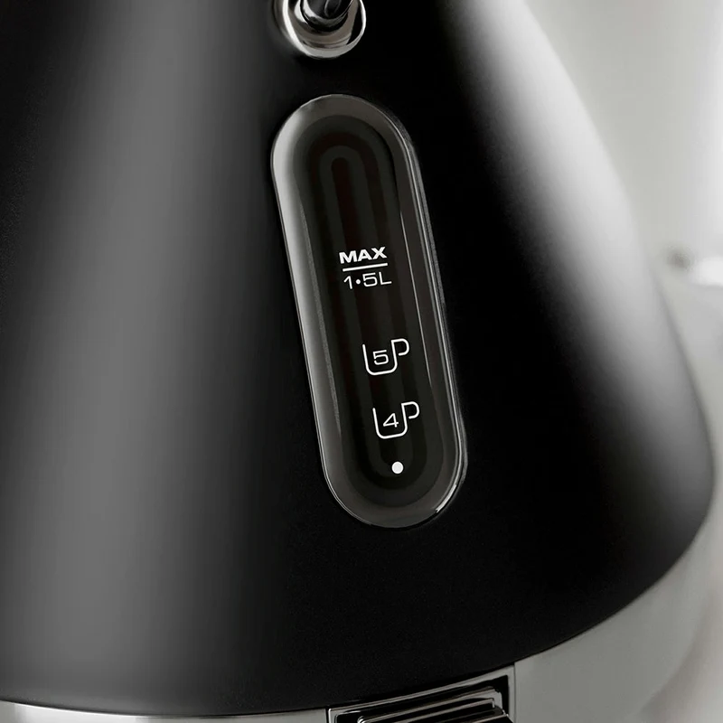 Morphy Richards 1.5L Venture Pyramid Wasserkocher - Schwarz | 100131