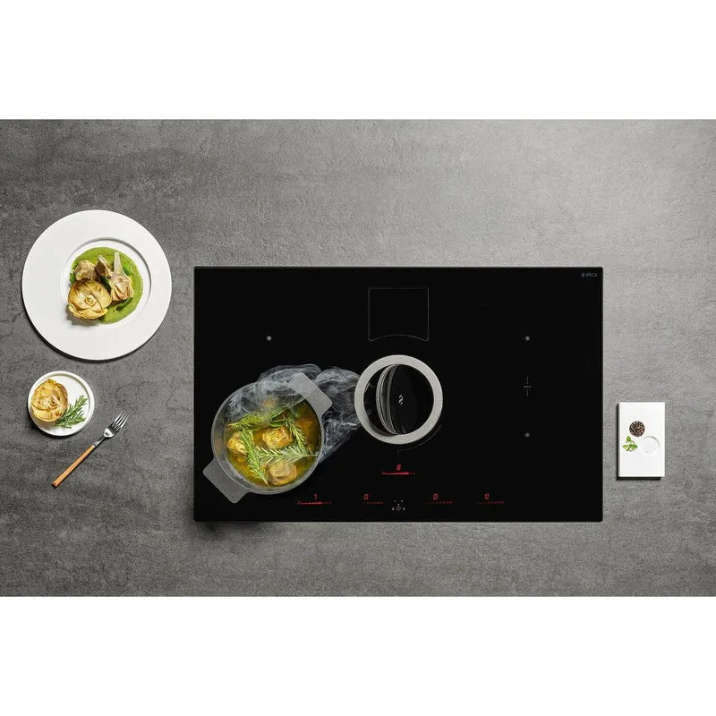 Elica NikolaTesla Switch 85CM 4 Zone Induction Kochfeld - Schwarz | NIKOSWITCHDUCTBL
