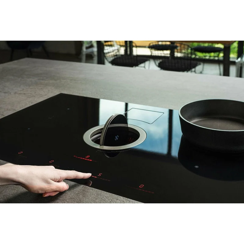 Elica NikolaTesla Switch 85CM 4 Zone Induction Kochfeld - Schwarz | NIKOSWITCHDUCTBL