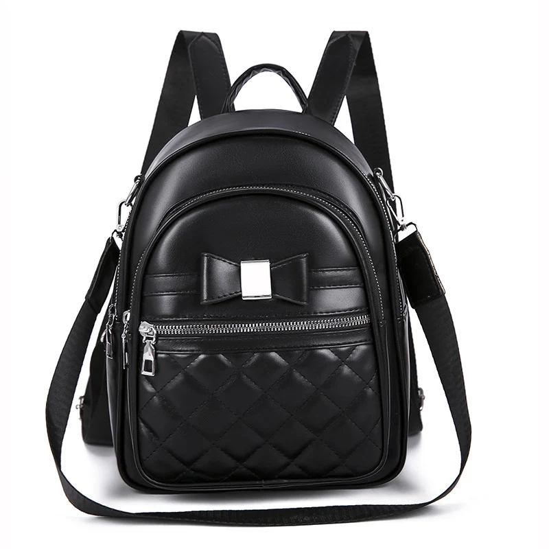 Schleifen-Knoten gesteppter Rucksack