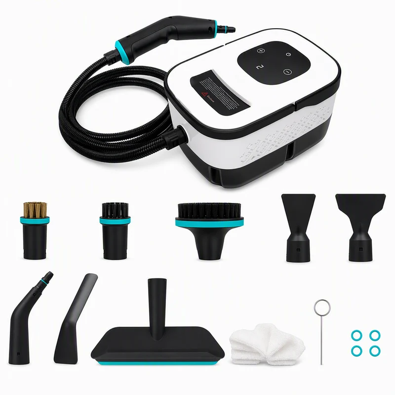 📢📢50% RABATT !♨️ Dampfreiniger mit Digitalanzeige – Hochdruck & Hochtemperatur, multifunktional für Küche, Bad & Haushalt