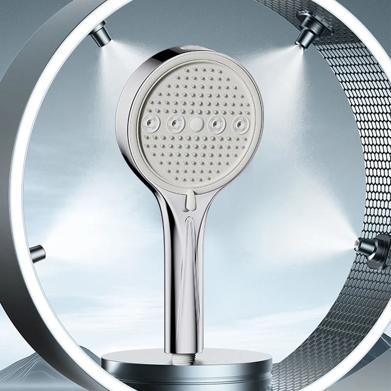 🚿 50% RABATT! 💧 6-Modi Hochdruck-Handbrause – Wassersparend & anti-kalk – Perfekt für Dusche oder Haustierwaschung – einfache Montage & flexible Einstellungen 🐕