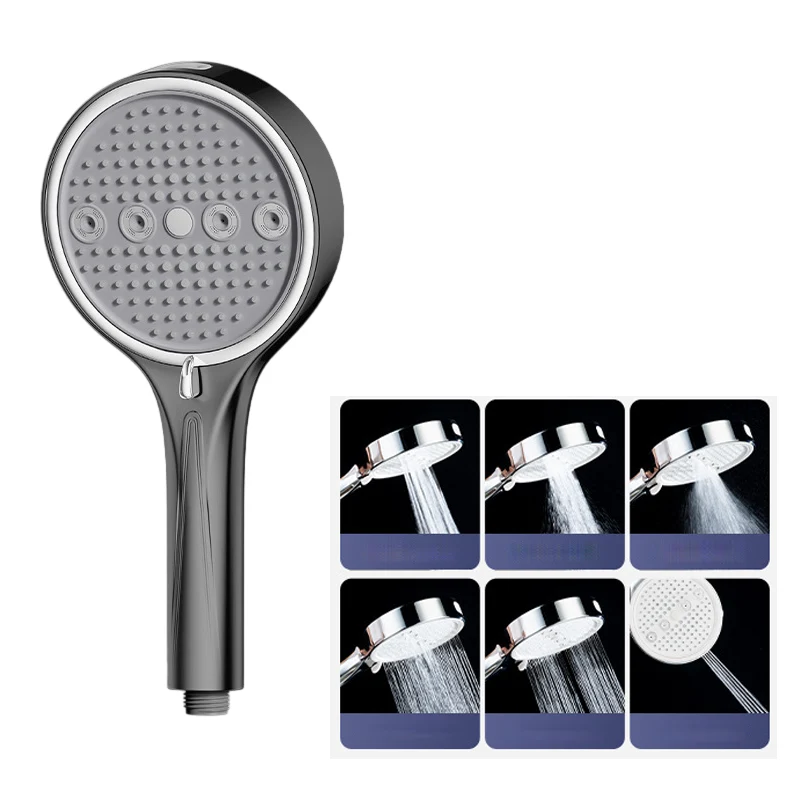 🚿 50% RABATT! 💧 6-Modi Hochdruck-Handbrause – Wassersparend & anti-kalk – Perfekt für Dusche oder Haustierwaschung – einfache Montage & flexible Einstellungen 🐕