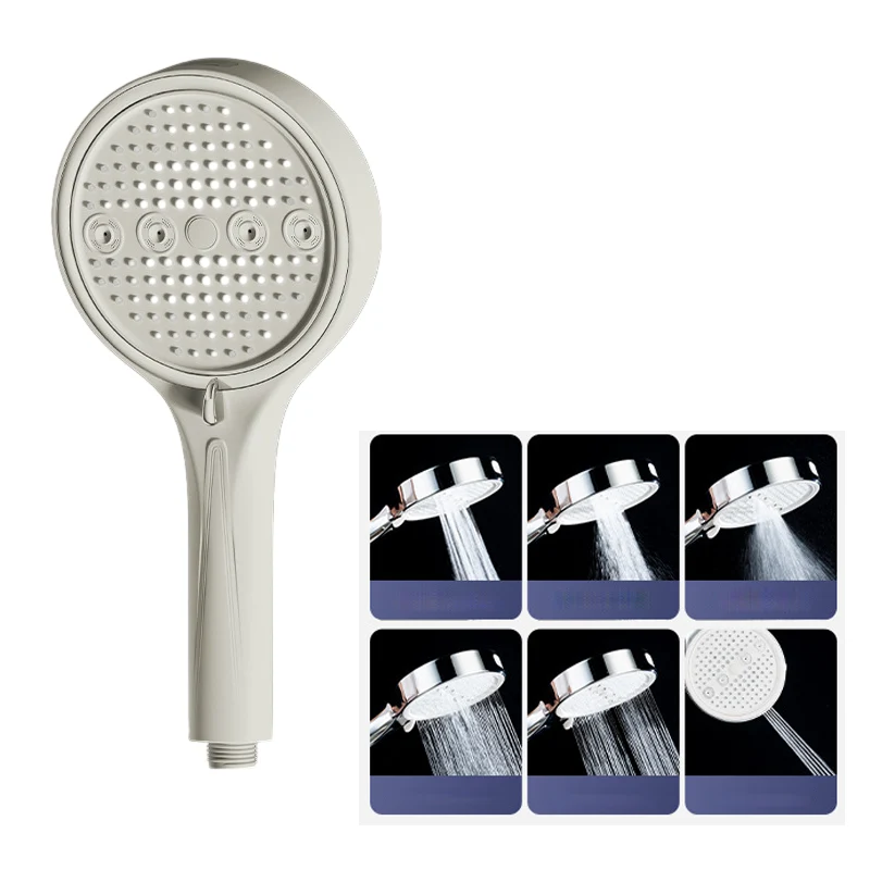 🚿 50% RABATT! 💧 6-Modi Hochdruck-Handbrause – Wassersparend & anti-kalk – Perfekt für Dusche oder Haustierwaschung – einfache Montage & flexible Einstellungen 🐕