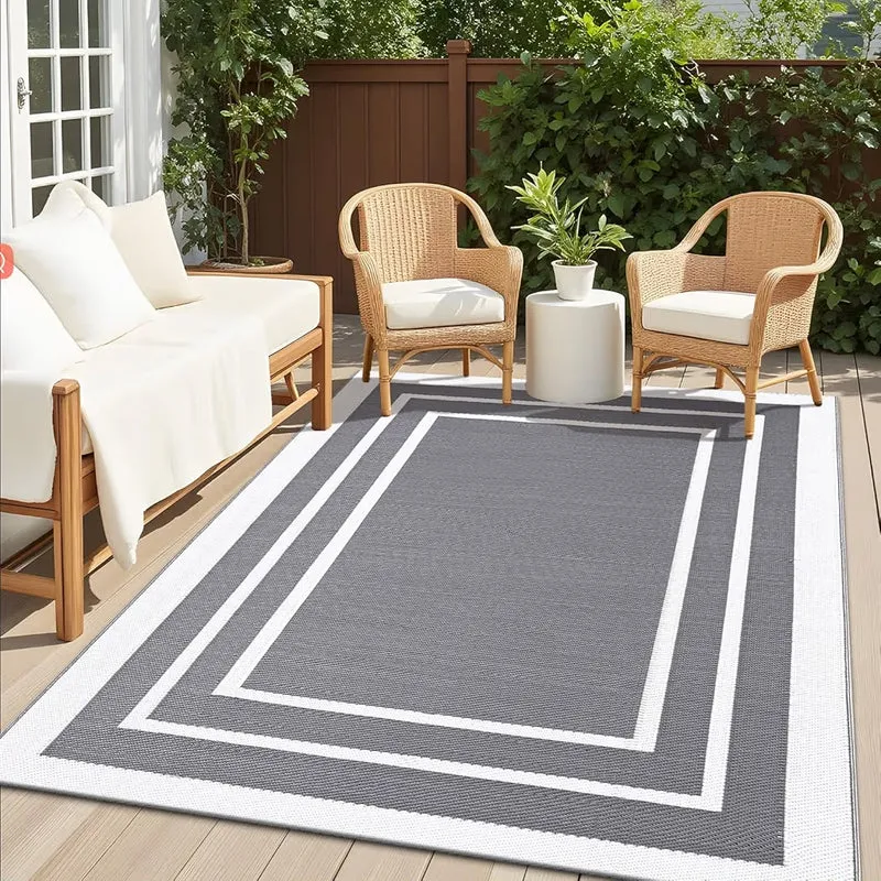 Teppich Tragbar Wetterfest Outdoor 240x300cm
