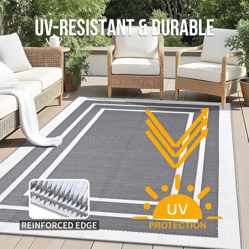 Teppich Tragbar Wetterfest Outdoor 240x300cm