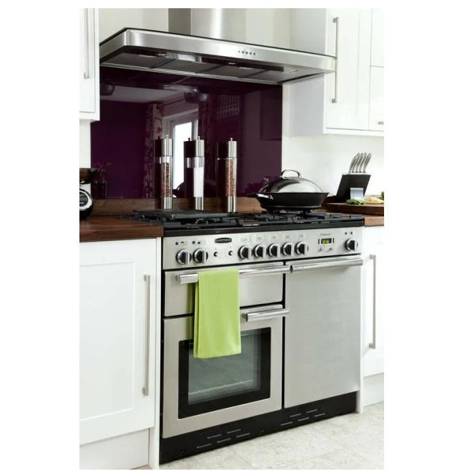 Rangemaster Professional+ 110CM Dual Fuel Standherd - Edelstahl | PROP110DFFSS