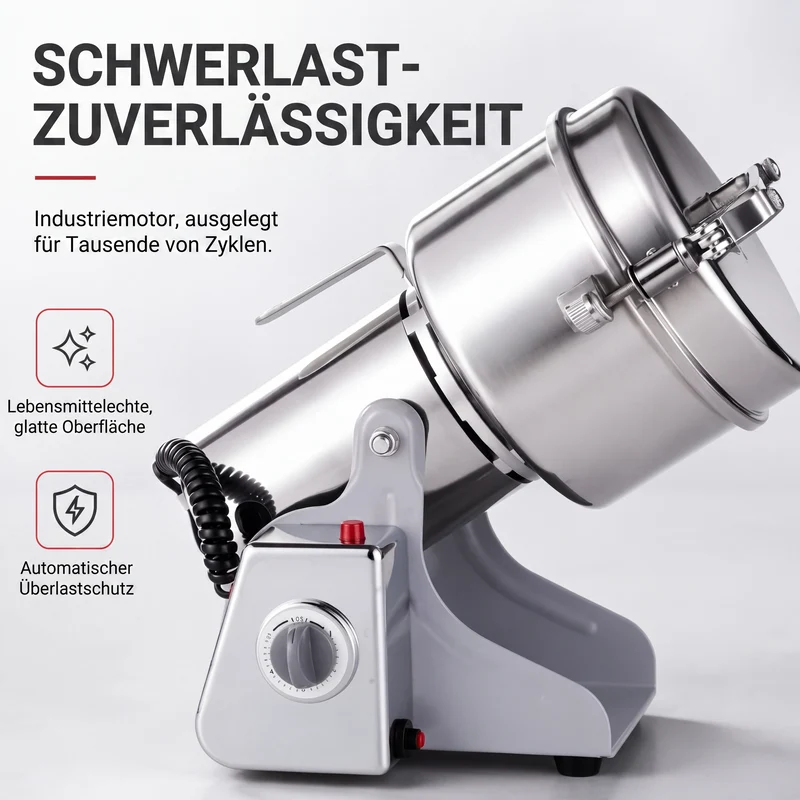 📢📢50% RABATT !!⏰Hochgeschwindigkeits-Elektromahlwerk mit ultrafeiner Mahlleistung